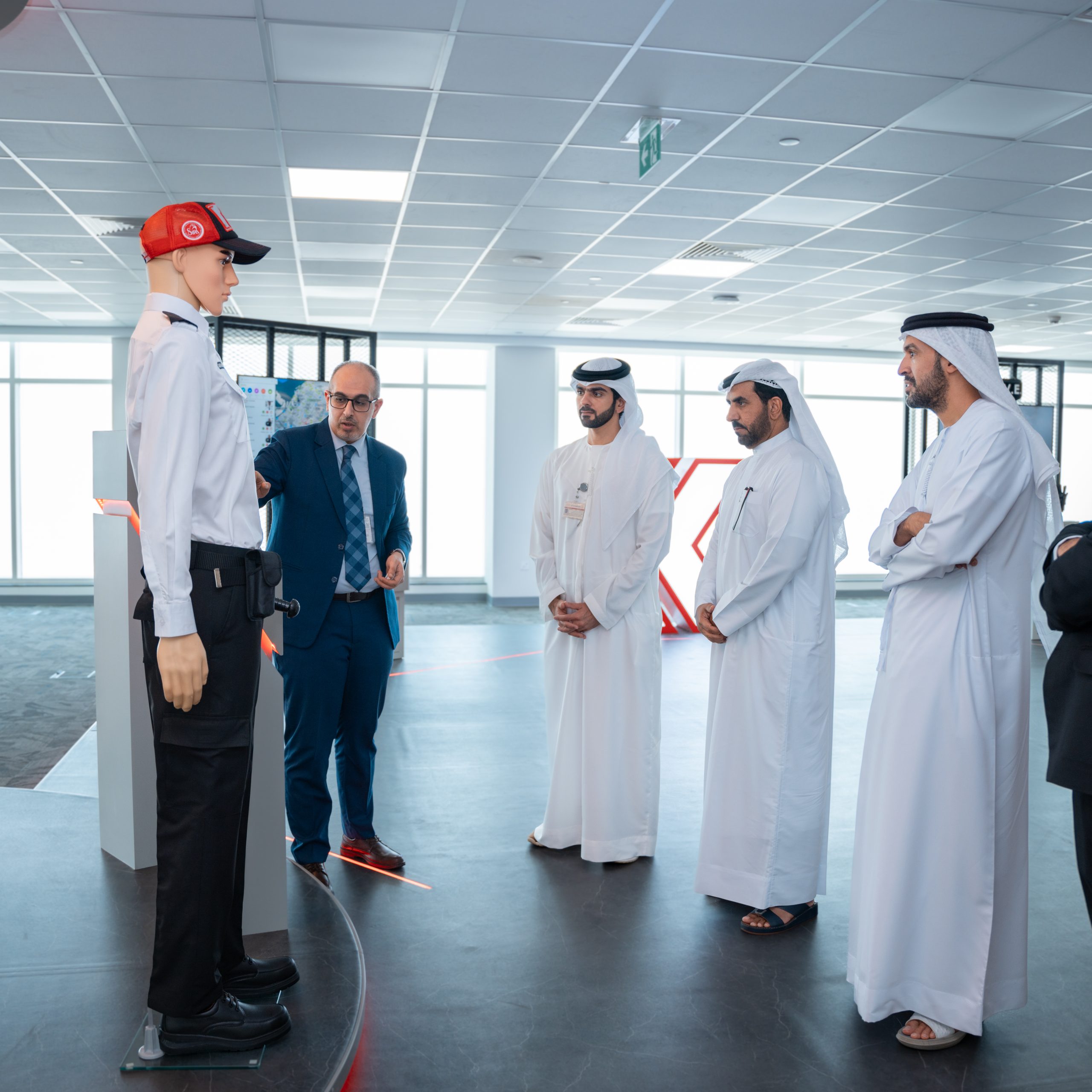 Strengthening Synergies: Abdulla Al Suwaidi and Major General Walid Al Mannai Exchange Knowledge at UXE Security Solutions