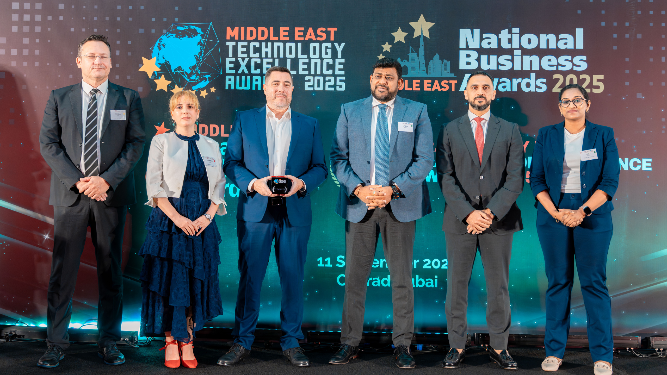 UXE Group’s Emcode Technology secures Smart City award for Tawash at Middle East Technology Excellence Awards 2025 