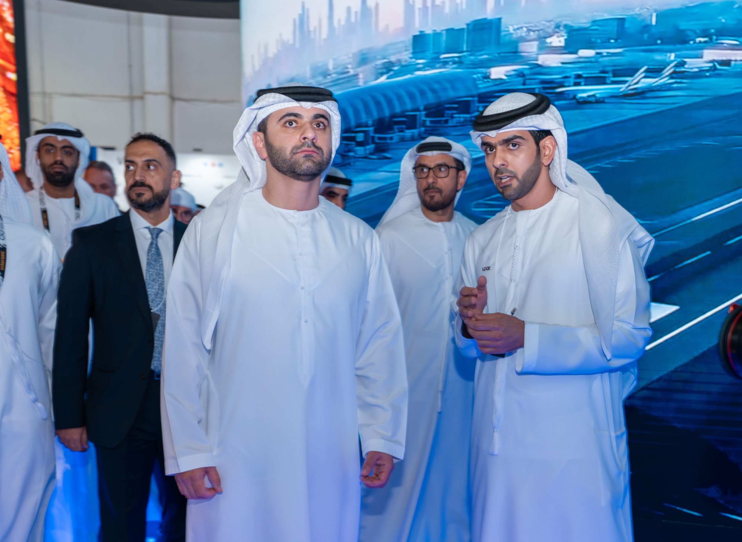 Sheikh Mansoor bin Mohammed bin Rashid Al Maktoum Visits UXE at Intersec 2026